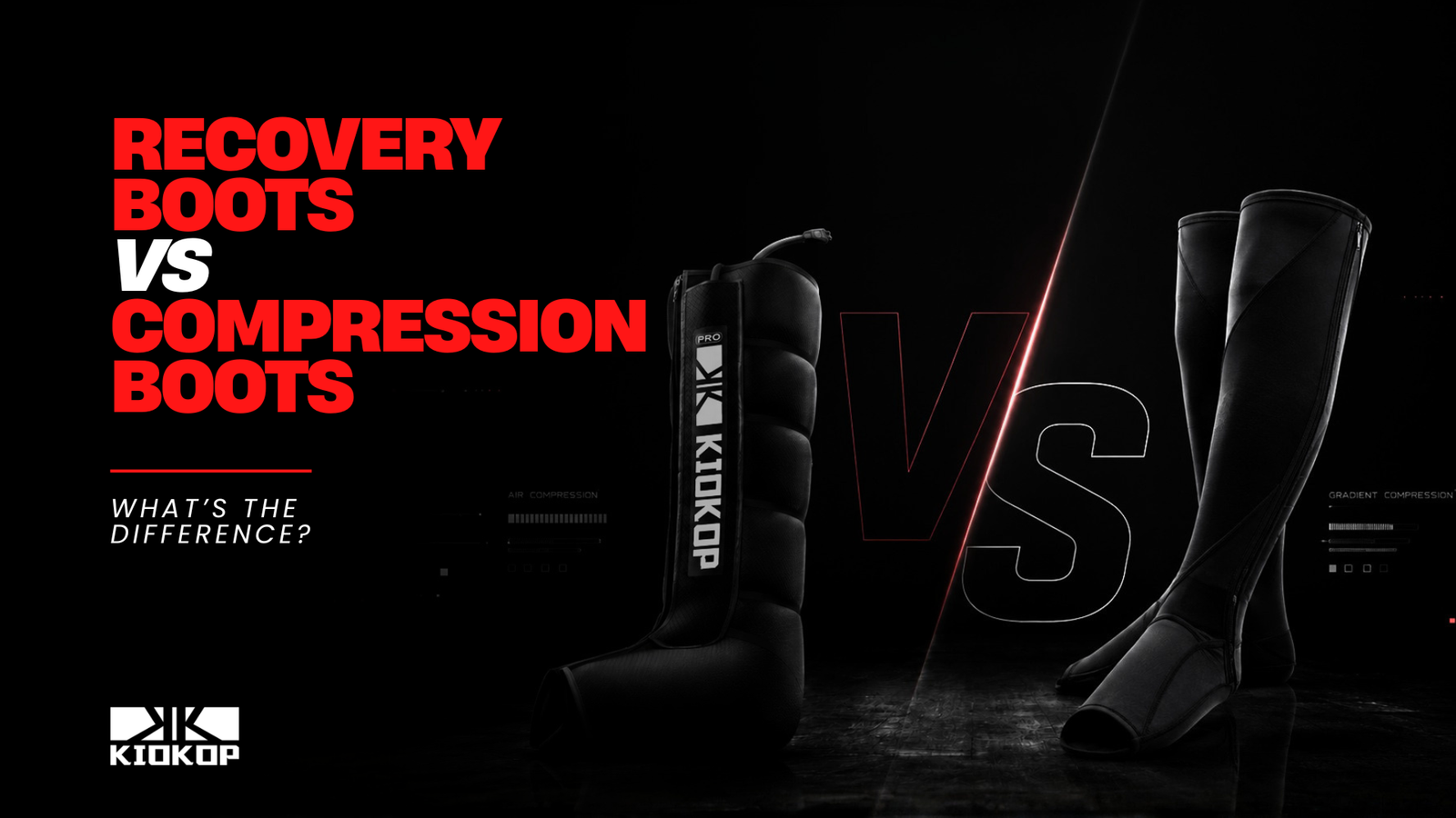 Recovery Boots vs Compression Boots: What’s the Difference?