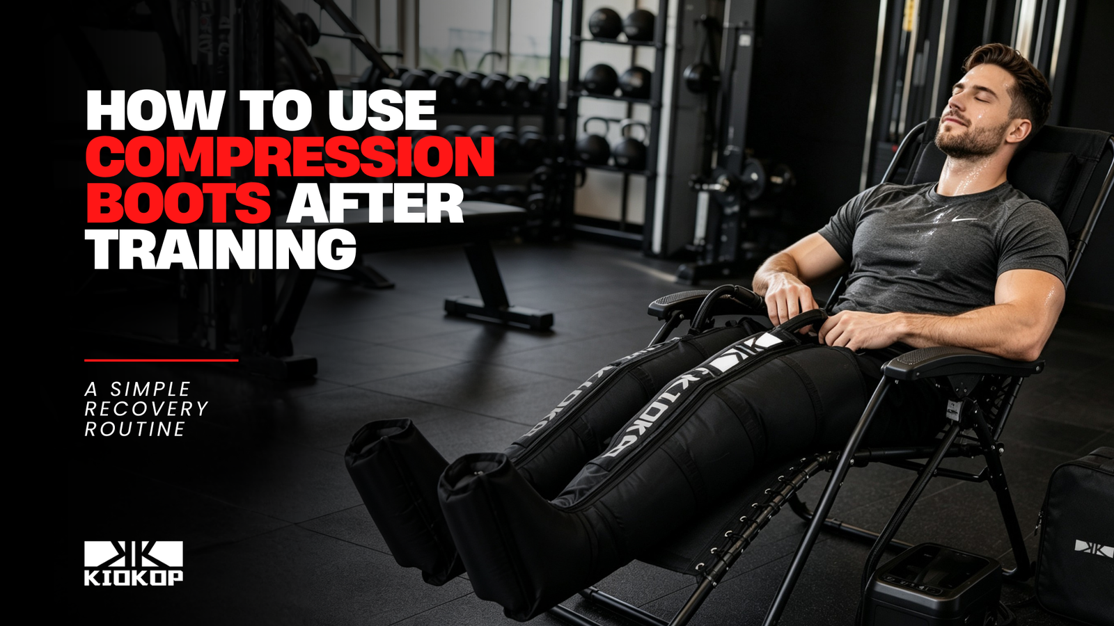 How to Use Compression Boots After Training: A Simple Recovery Routine