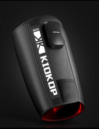 KIOKOP Mini Air Compression Recovery Boots | Portable Full Leg Massager System for Athletes, Fast Muscle Recovery & Improved Circulation