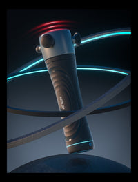 Kiokop Upgraded Therapy Massager Gun - Handheld Deep Tissue Vibration Massager for Full Body Pain Relief & Fascial limitation & Treats Sensitive Areas | Pressure Point Massage Tool